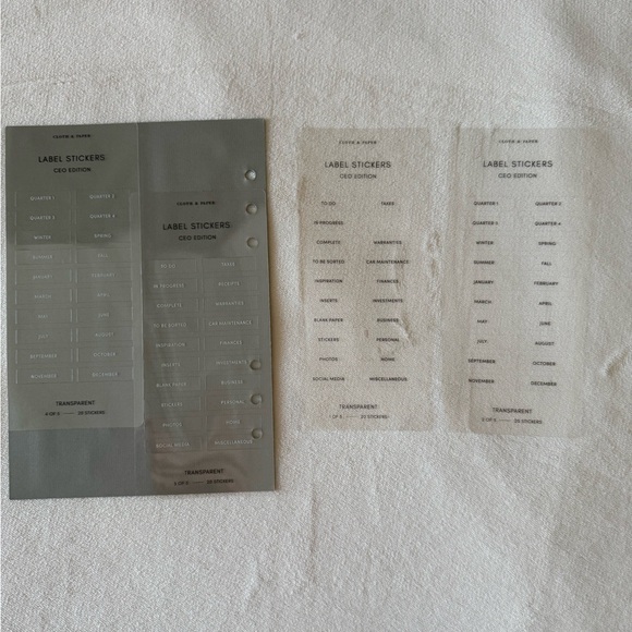 Cloth & Paper Colorful Sticker Bundle - Picture 8 of 8